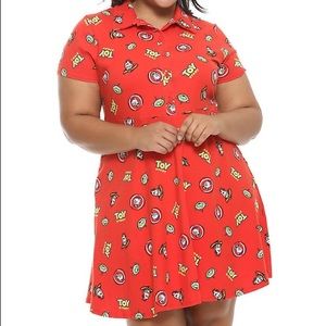 Toy Story NWT Disney dress 3x